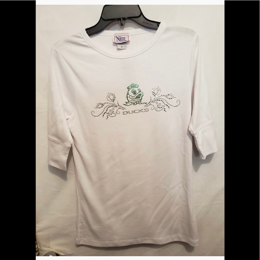 (Bonus Jewelry included ‼️) Women team ducks top